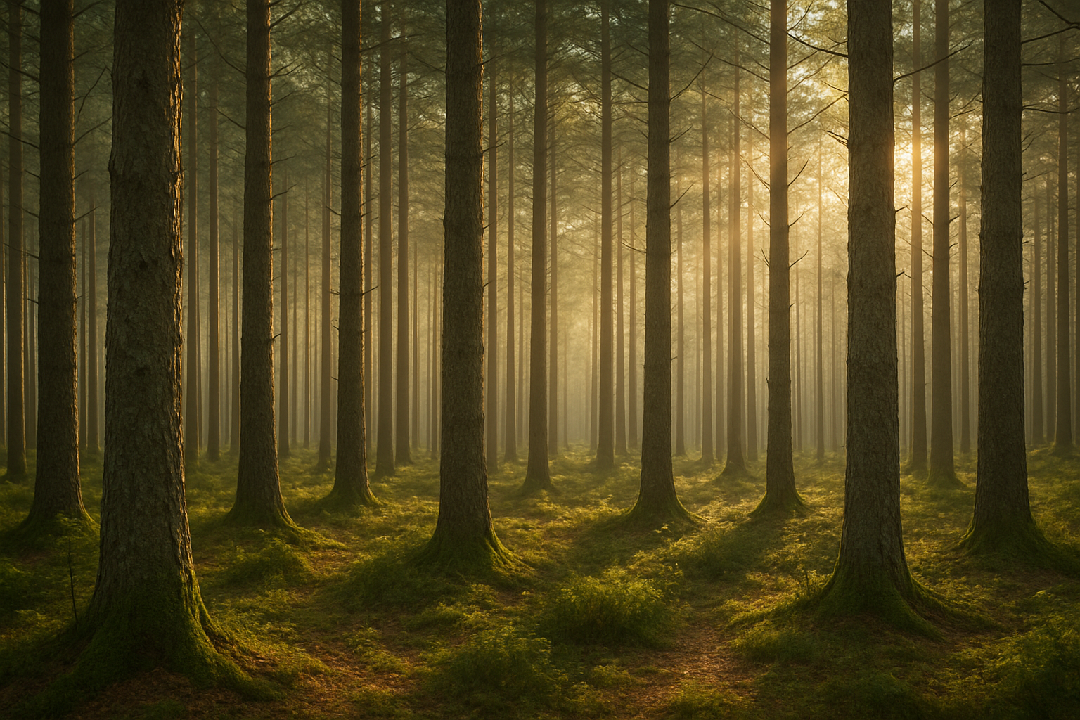 Lesní med – ilustrační obrázek